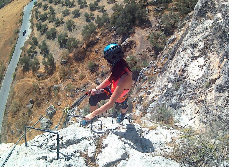 Picture 1 for Activity From Granada: 3-Hour Vía Ferrata in Moclín