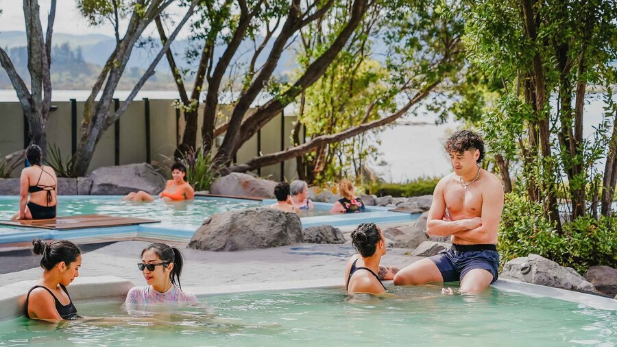 Geothermal Mineral Baths Experience: Pavilion Pools for 12+