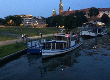 Krakow: Evening Cruise with an Optional Glass of Wine