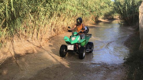 Benidorm: 3-Hour Algar Waterfalls Quad Tour