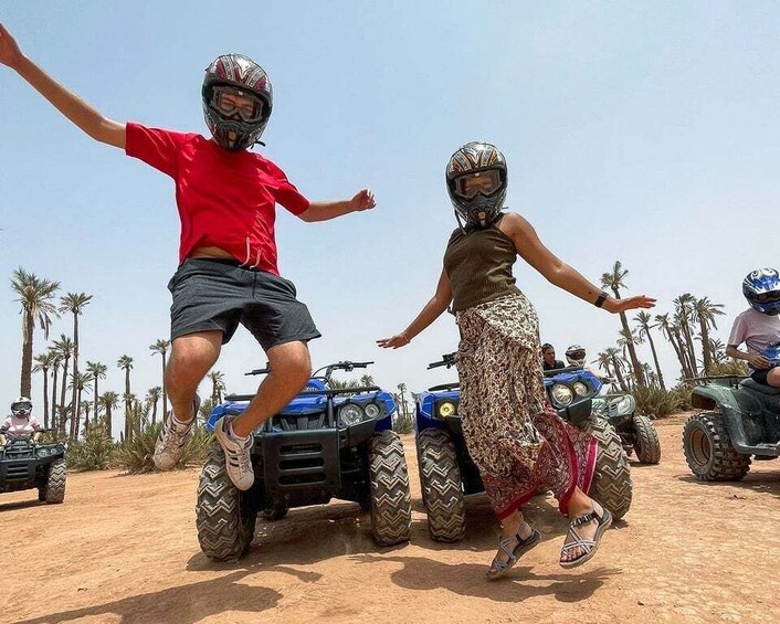 Picture 1 for Activity Marrakech Quad Bike Experience: Desert and Palmeraie