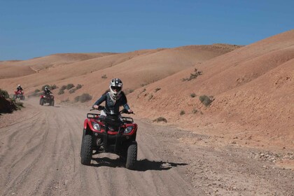 Expérience en Quad à Marrakech : Désert et Palmeraie