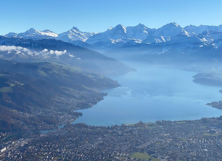 Picture 7 for Activity Bern: Private 26-Minute Lake Thun Helicopter Flight