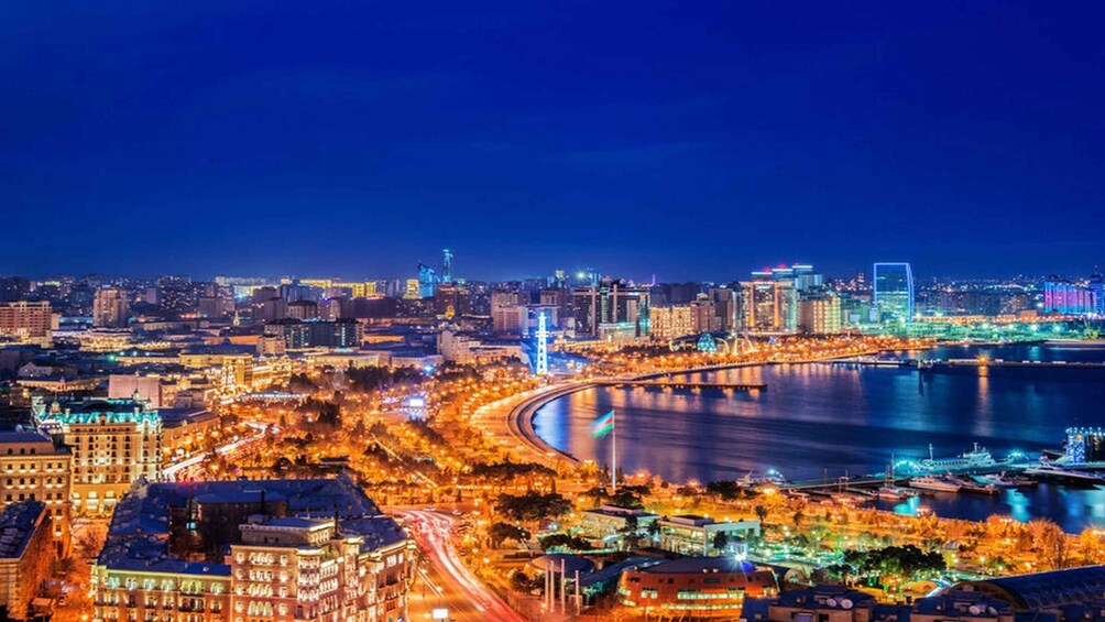 Picture 1 for Activity Incredible Baku Nights Panoramic Tour