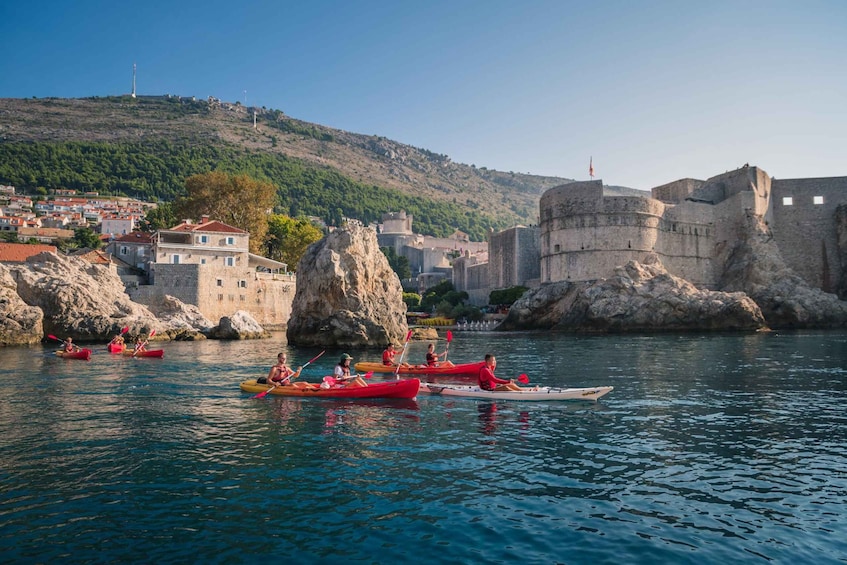 Picture 7 for Activity Dubrovnik: 3-Hour Sunset Sea Kayaking Tour