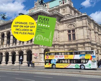 Wien: Flexipass 2, 3, 4 tai 5 huippunähtävyyttä.