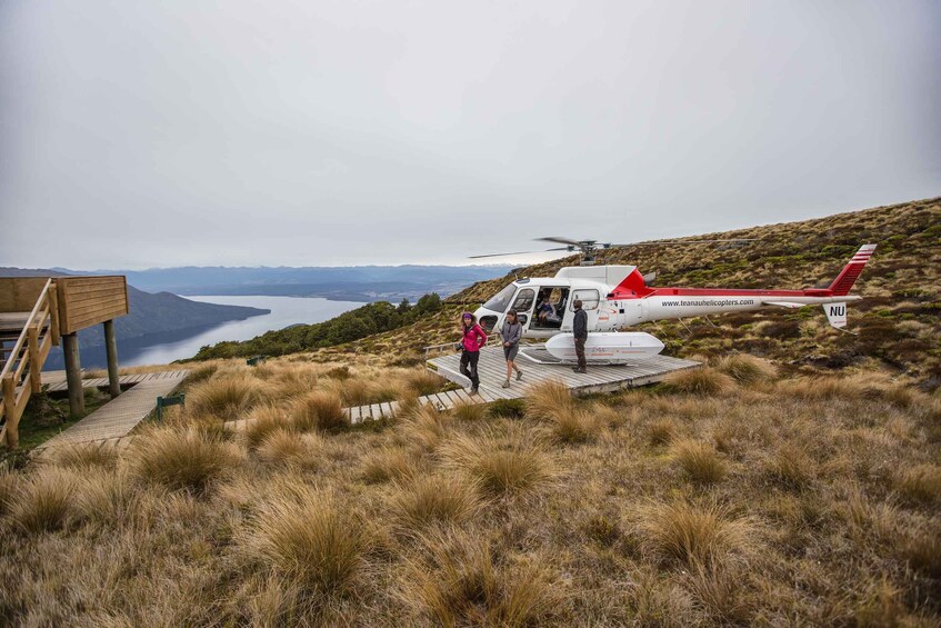 From Te Anau: Full Day Kepler Track Guided Heli-Hike