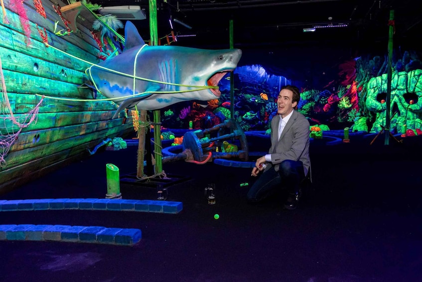 Picture 8 for Activity Amsterdam: 12-Hole Glow-in-the-Dark Mini-Golf Experience