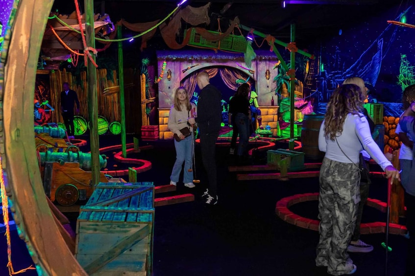 Picture 11 for Activity Amsterdam: 12-Hole Glow-in-the-Dark Mini-Golf Experience
