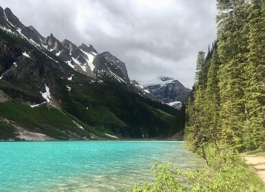 路易斯湖全天徒步旅行体验