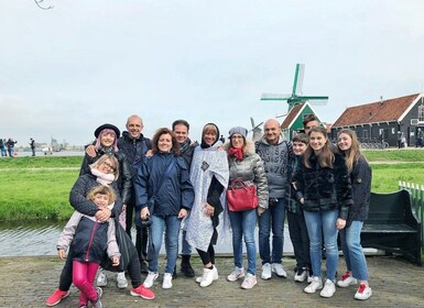 Visite de 4 heures des moulins de Zaanse Schans en italien