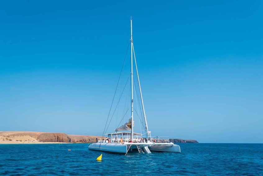 Picture 1 for Activity Lanzarote: Adults-Only Sailing Trip to Papagayo with Lunch