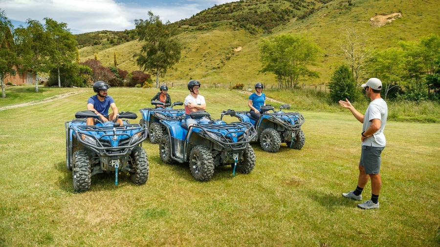 Nelson: Guided Quad Biking Tour Through Forest and Farmland