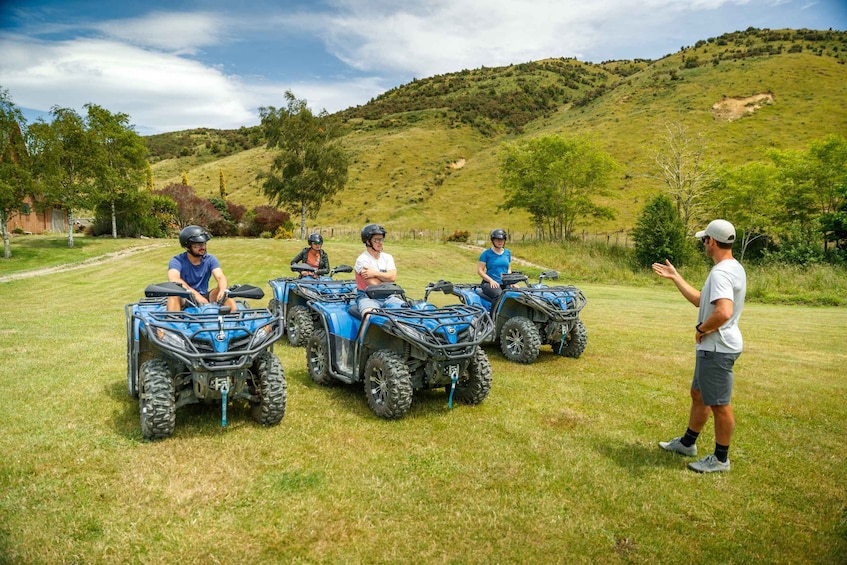 Nelson: Guided Quad Biking Tour Through Forest and Farmland