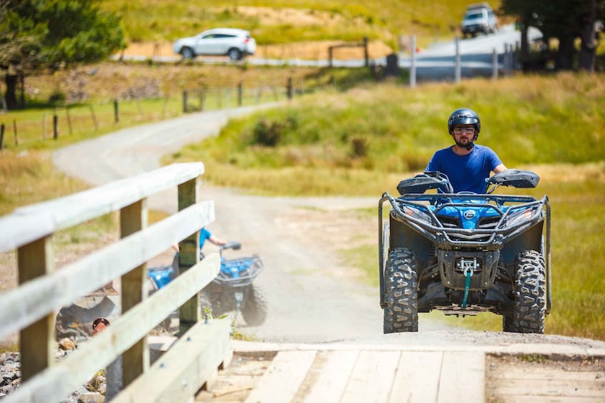 Picture 3 for Activity Nelson: Guided Quad Biking Tour Through Forest and Farmland