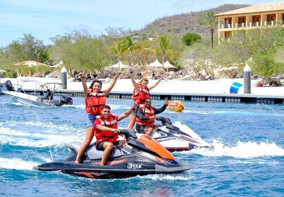 Curaçao: aventure en jet ski et plongée en apnée d'une heure et demie