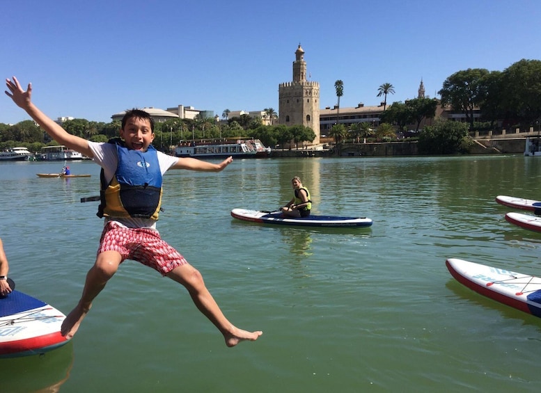 Picture 1 for Activity Seville: 1.5-Hour Paddle Surf Tour