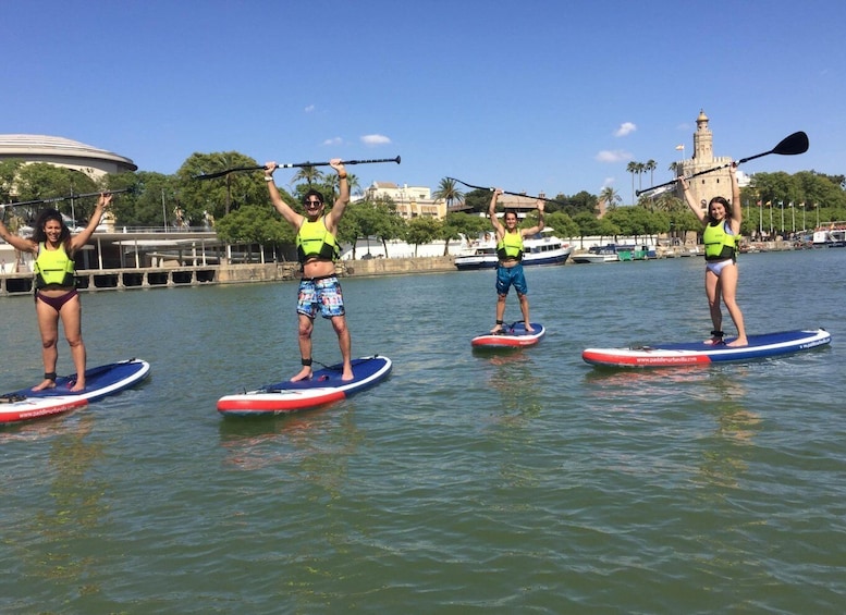 Picture 3 for Activity Seville: 1.5-Hour Paddle Surf Tour