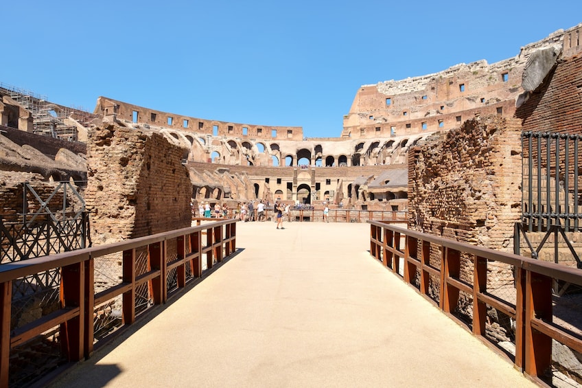 Colosseum Semi-Private Tour & Special Access to Arena Floor