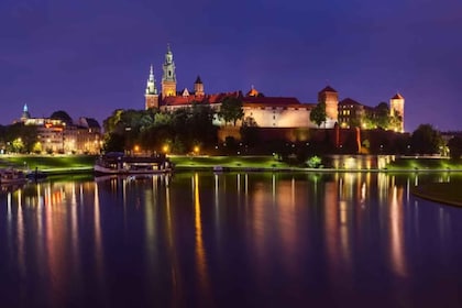 Cracovia: tour privado en barco por la noche