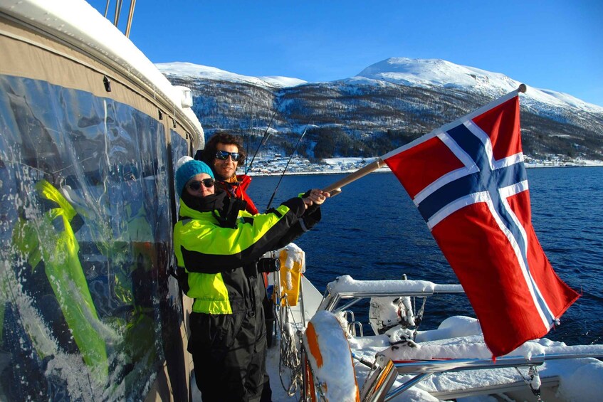 Picture 7 for Activity Tromsø: Fjord and Islands Luxury Catamaran Cruise