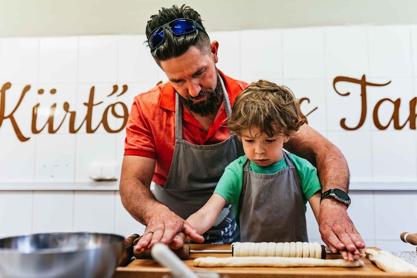 Picture 3 for Activity Budapest: Hungarian Chimney Cake Workshop