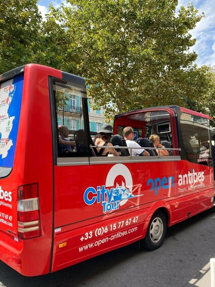 Picture 2 for Activity Antibes: 1 or 2-Day Hop-on Hop-off Sightseeing Bus Tour