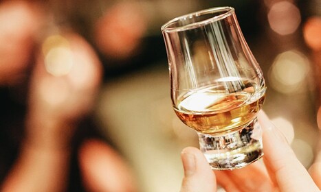 Edinburgh: Whiskysmaking med historie og historiefortelling