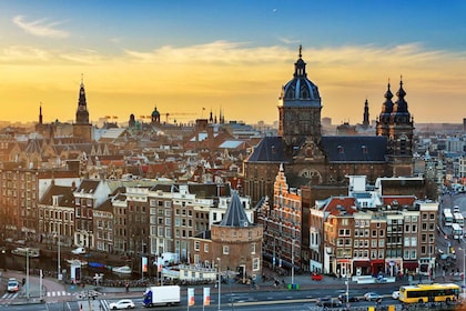Amsterdam: stadstour van 3 uur langs hoogtepunten per minibus