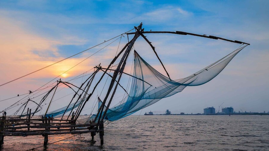 Fort Kochi & Chinese Fishing Nets Private Walking Tour