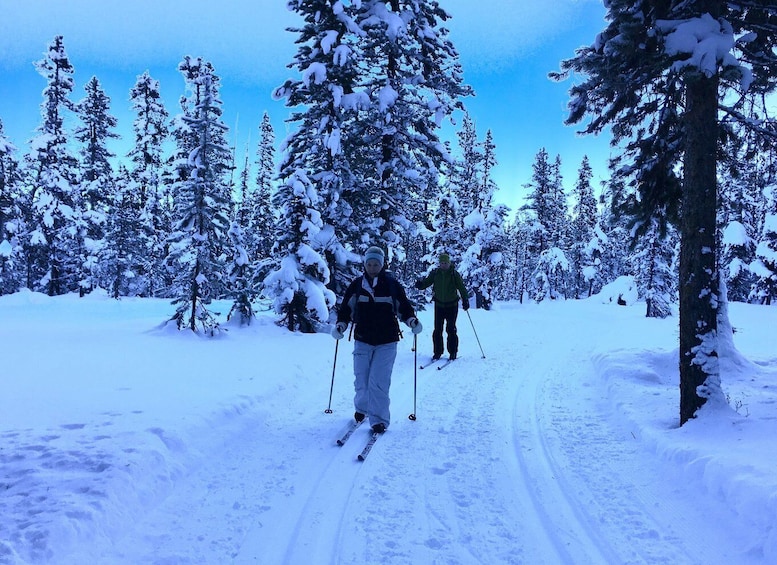 Picture 2 for Activity Lake Louise: Cross Country Skiing Lesson with Tour