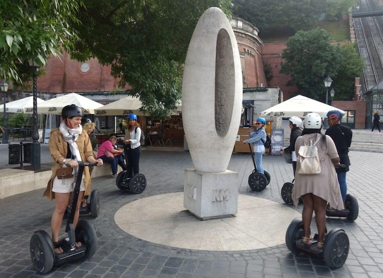 Picture 1 for Activity Budapest: Live-Guided Castle District Segway Tour