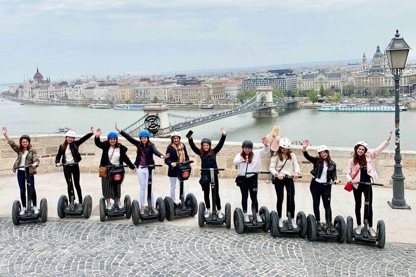 Picture 4 for Activity Budapest: Live-Guided Castle District Segway Tour