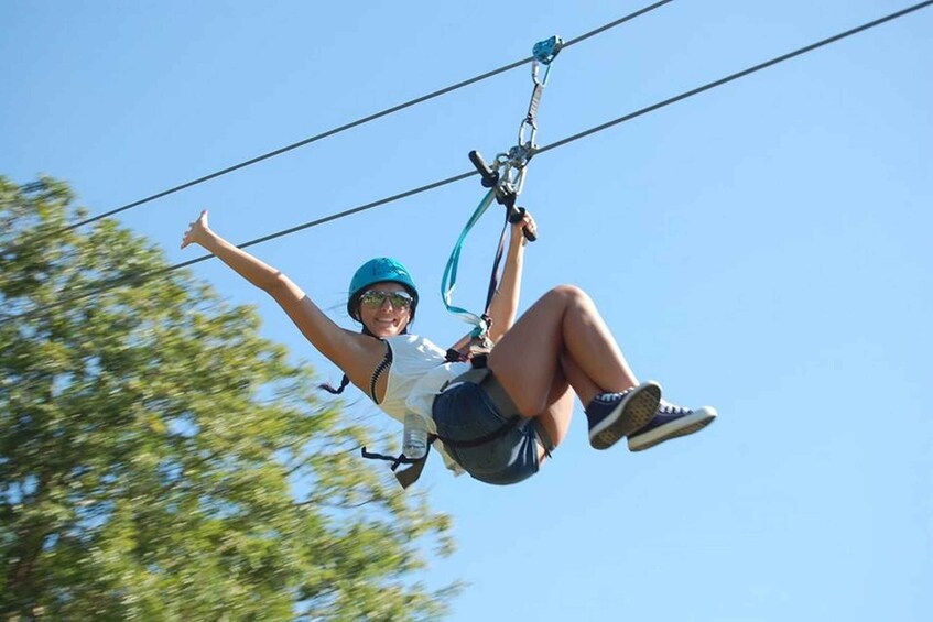 Picture 3 for Activity Puerto Plata: Zip Line Adventure and Horseback Ride