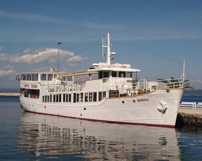 Picture 3 for Activity Poreč: Sunset Dolphin Safari Cruise with Drinks