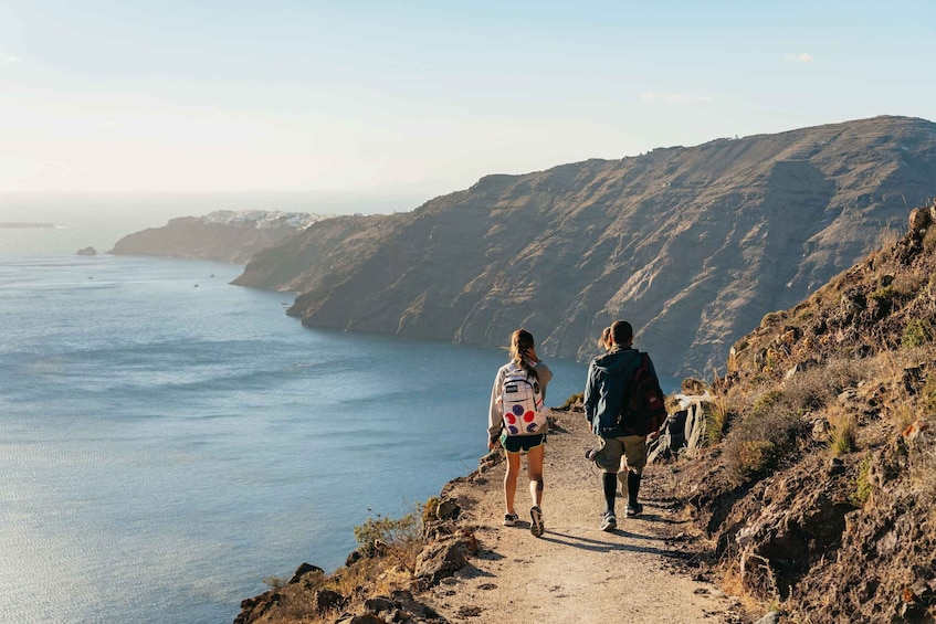 Picture 5 for Activity Santorini: Caldera Trail Guided Hike and Sunset Viewing