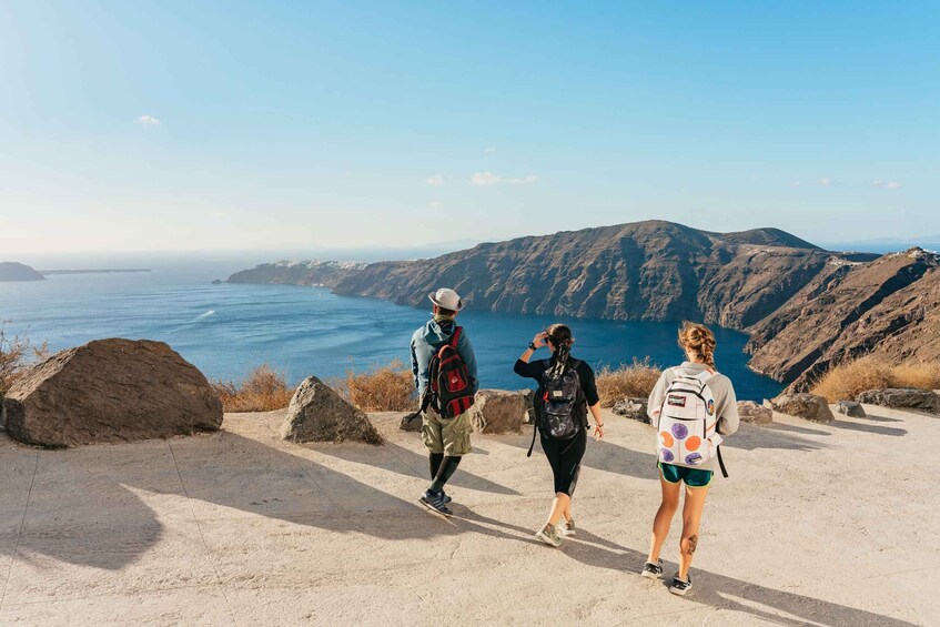 Picture 27 for Activity Santorini: Caldera Trail Guided Hike and Sunset Viewing