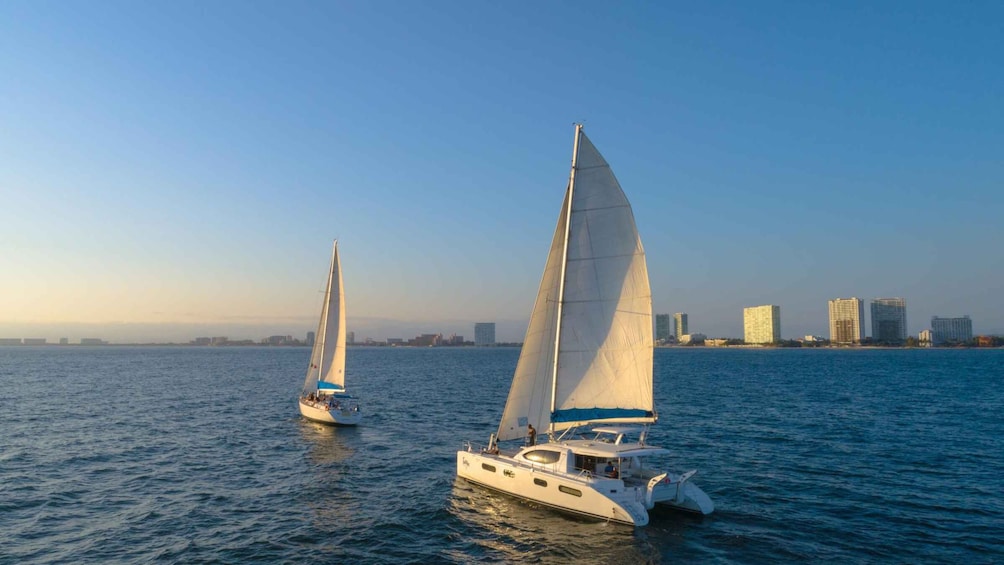 Picture 2 for Activity Puerto Vallarta: Bay of Banderas Luxury Sunset Sailing Tour
