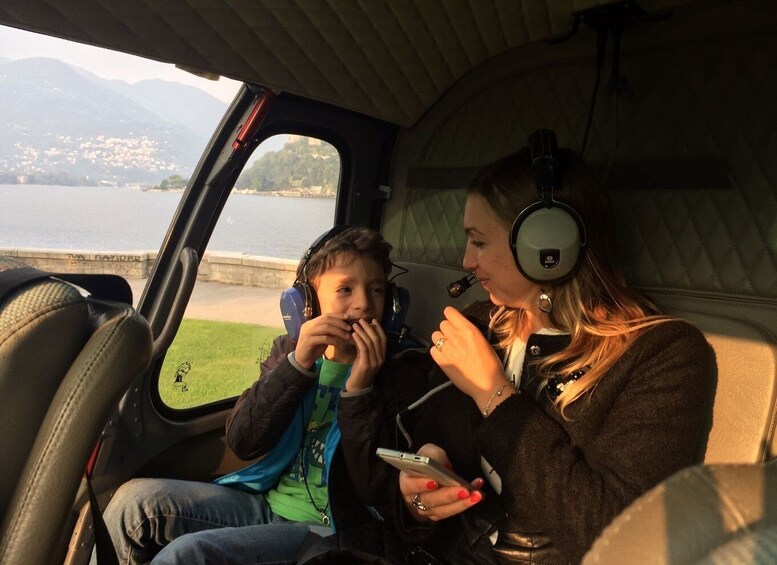 Picture 13 for Activity Lake Como: Scenic Views Luxury Helicopter Tour