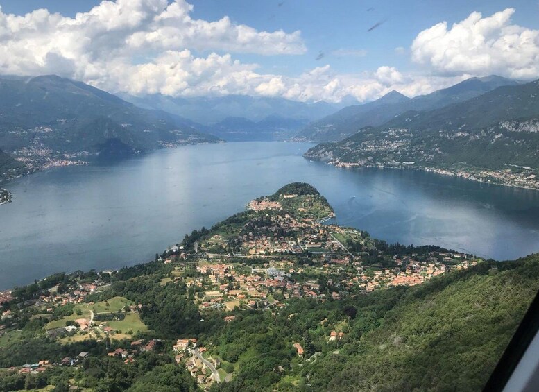 helicopter tours lake como