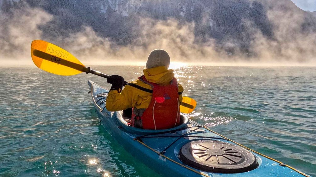 Picture 15 for Activity Interlaken: Winter Kayak Tour on Lake Brienz