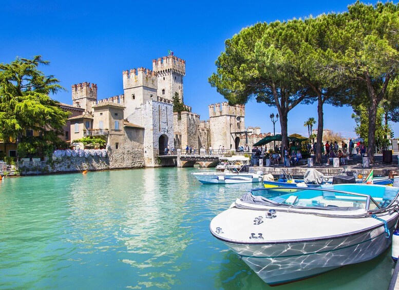 Picture 1 for Activity Lake Garda: Historic Castle Cruise with Wine Tasting