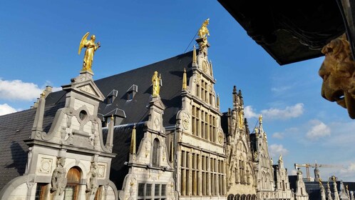 Anvers : Visite à pied de Steen à la gare centrale