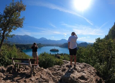 Ljubljana: Dagstur til Bled, Kranjska Gora og Peričnik-vandfaldet