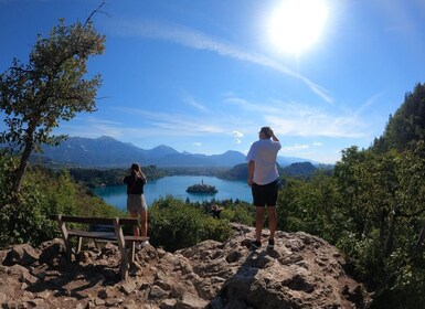 Ljubljana: Dagsutflukt til Bled, Kranjska Gora og Peričnik-fossen