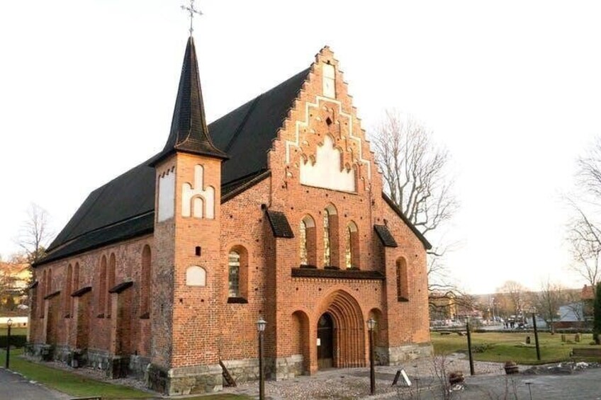 Sigtuna former Monestery church, Anno Domini 1240.