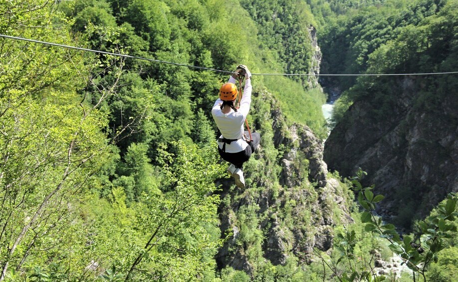 Picture 8 for Activity Bovec: Canyon Učja — The Longest Zipline Park in Europe