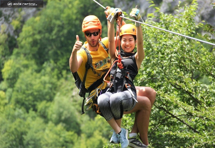 Picture 1 for Activity Bovec: Canyon Učja — The Longest Zipline Park in Europe