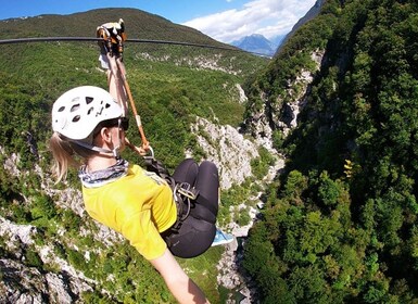 Bovec: Canyon Učja — The Longest Zipline Park in Europe