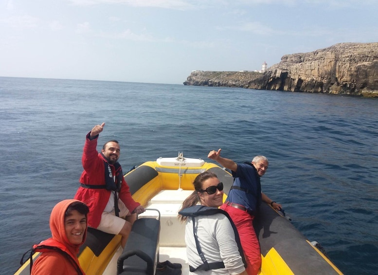 Picture 3 for Activity From Peniche: 1-Hour Cabo Carvoeiro Boat Tour